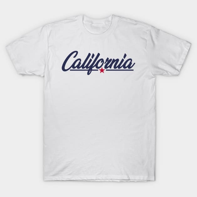 California T-Shirt by djhyman